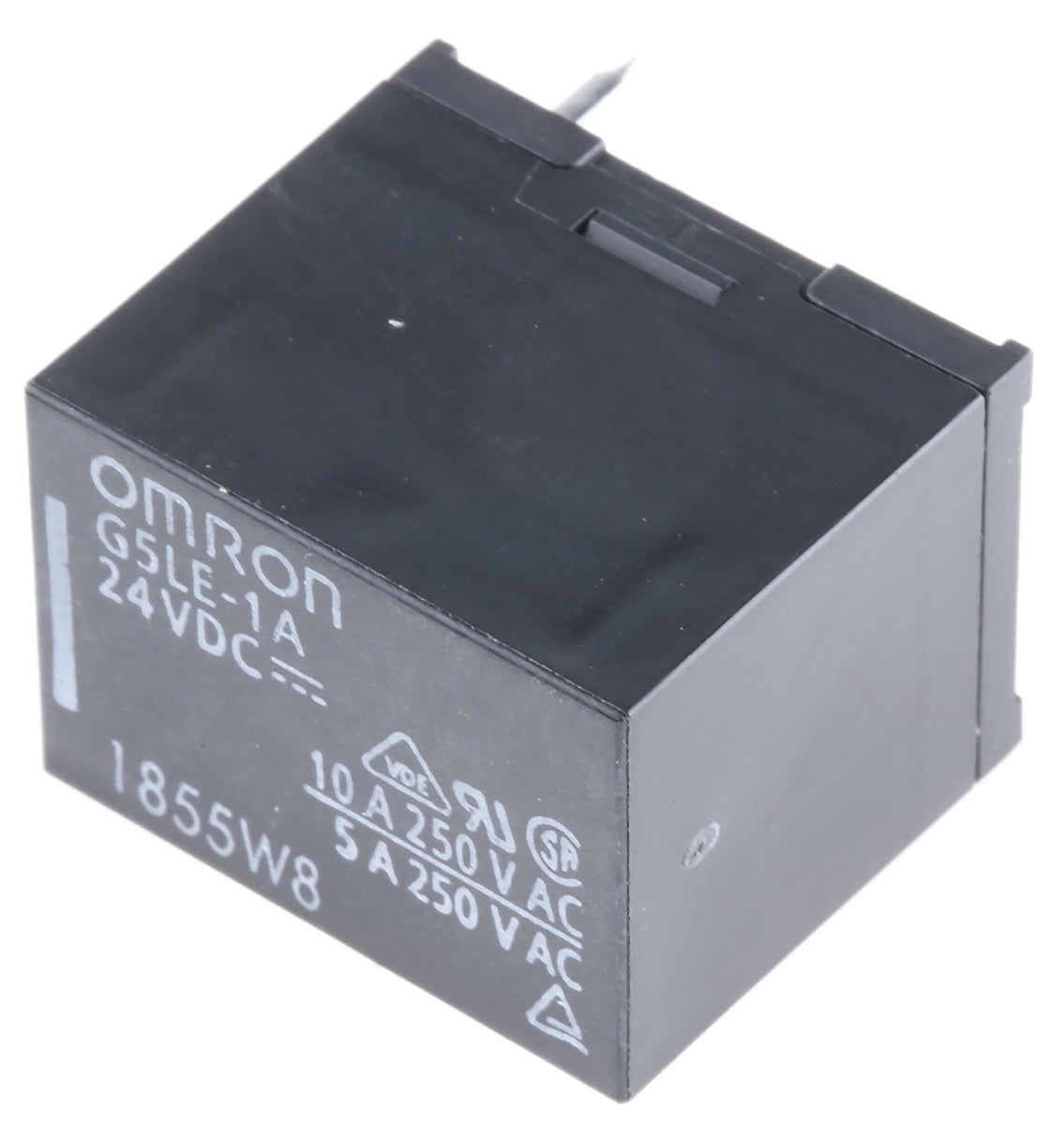 Omron Relay DPST 5V DC Coil 5A Switching G5LE-1A DC24