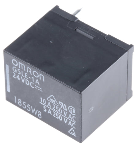 Omron Relay DPST 5V DC Coil 5A Switching G5LE-1A DC24