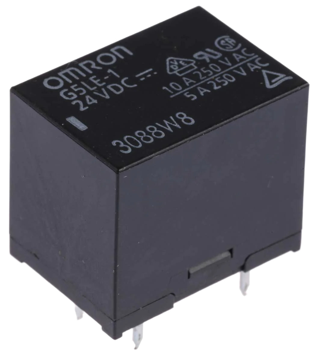 Omron Relay 24V DC 16A SPDT PCB Mount G5LE-1 24DC