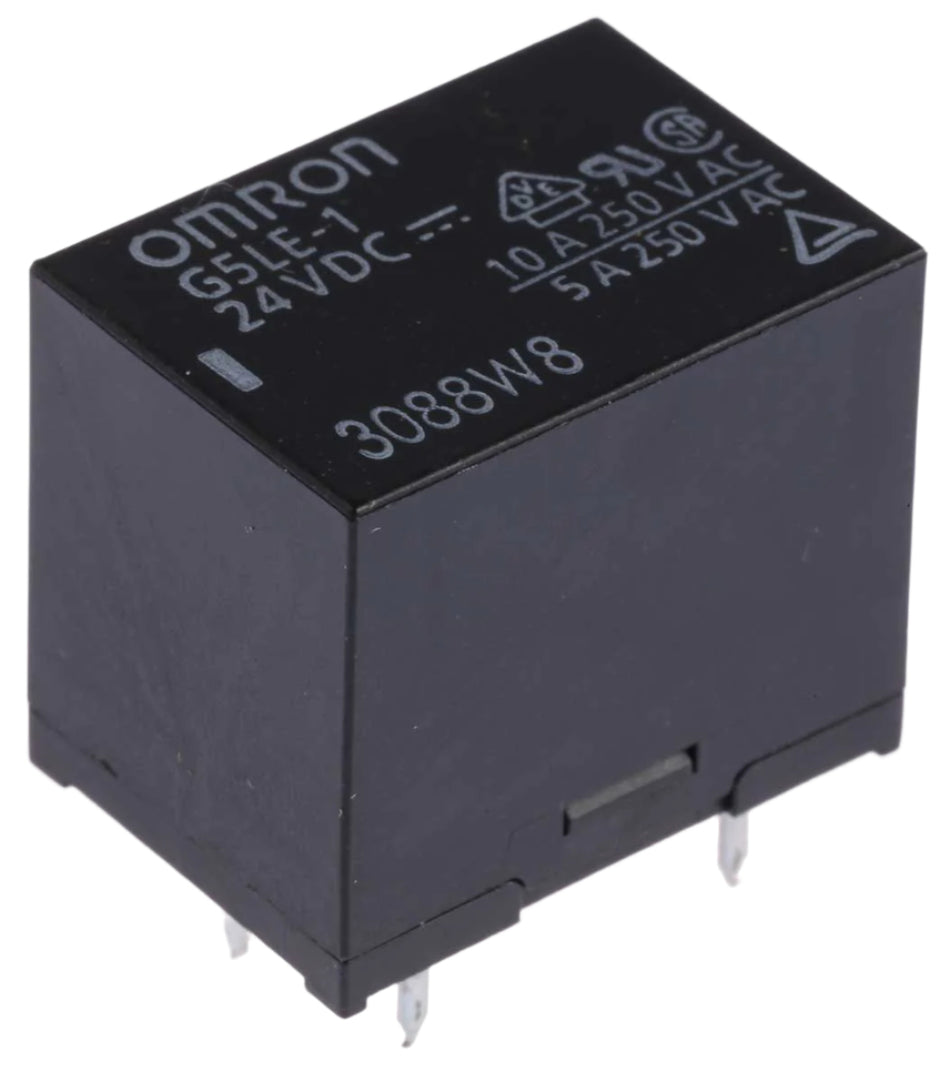 Omron Relay 24V DC 16A SPDT PCB Mount G5LE-1 24DC