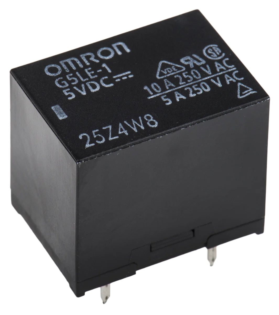 Omron Relay PCB Mount SPST 5V DC Coil 12A G5LE-1 DC5