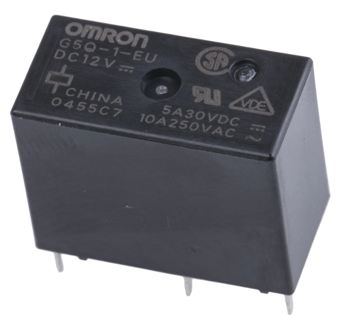 Omron Relay 12V DC Coil 10A DPST G5Q-1-EU DC12 (TY)