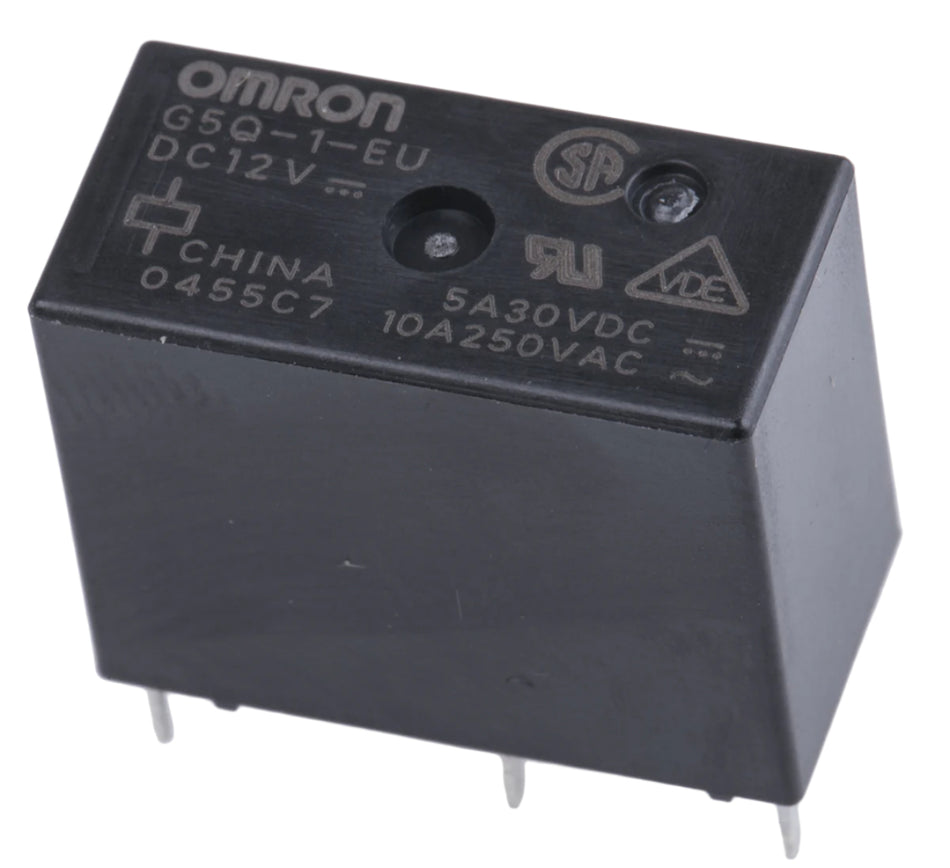 Omron Relay 12V DC Coil 10A DPST G5Q-1-EU DC12 (TY)