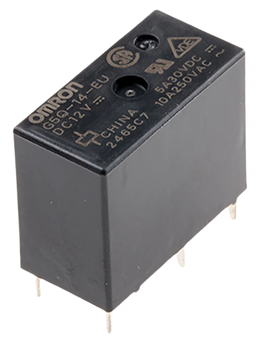 Omron Relay SPDT 12V DC Coil 10A PCB Mount G5Q-14-EU DC12 (TY)