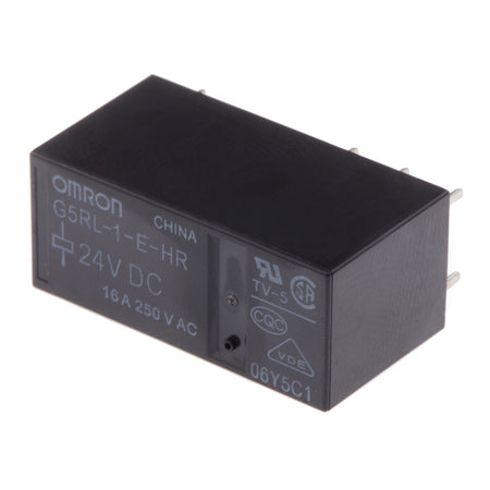 Omron Relay SPDT 12V DC Coil 12A PCB Mount G5RL-1-E-HR DC24