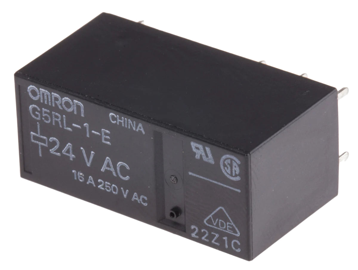 Omron Relay SPST 12V DC Coil PCB Mount G5RL-1-E AC24