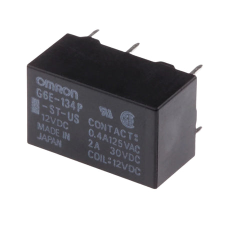 Omron Relay 4PDT 5A 12VDC G6E-134P-ST-US