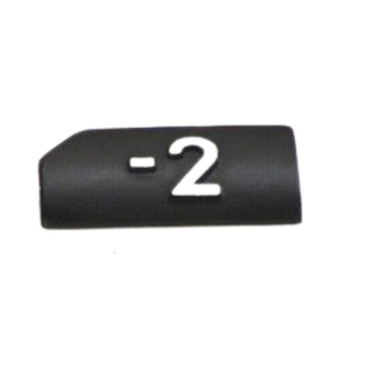 Pressel M10 -2 Black Rectangle Plate