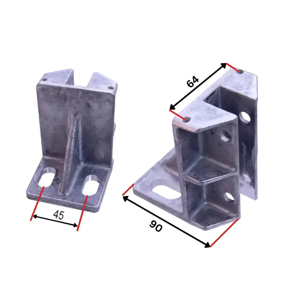 Obudowa prowadnicy KONE aluminium frezowane KM50029566
