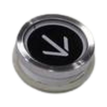 Kone Button Up White Flush LOP Panel KM51172230G001H091