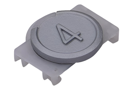 Kone Sigma Push Button 4 Metal KM720205G04P