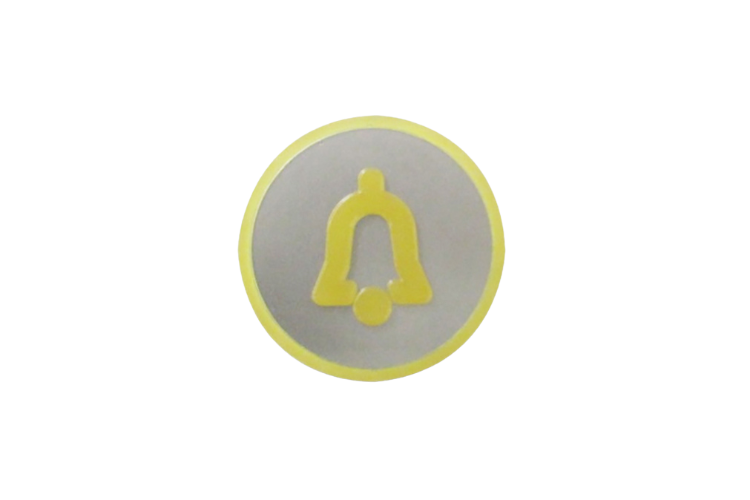 Kone Push Button Bell Gray Tactile KSS COP KM801054G080 – Lift-Spares.se