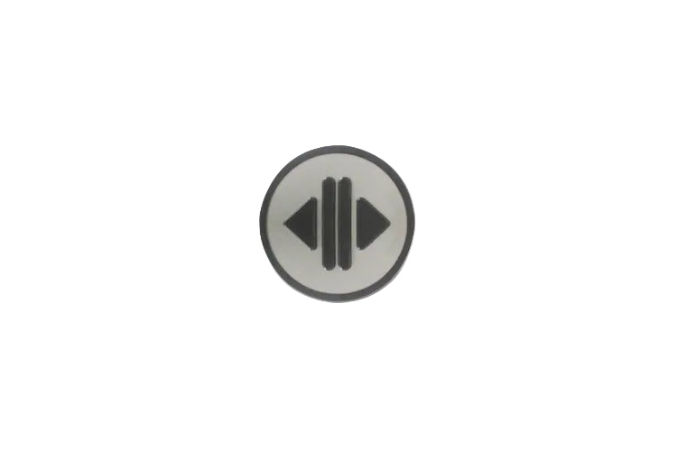 Kone Button Symbol DO EXT Gray COP KM801054G083 Refurbished B
