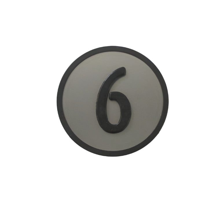 Kone Push Button 6 Gray Tactile KSS COP KM801055G006