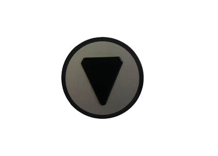 Kone Button Symbol Arrow Down Grey TACTILE KM801054G092