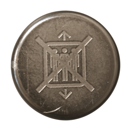 Kone KM804145G02 KSS out-of-service indicator front symbol view