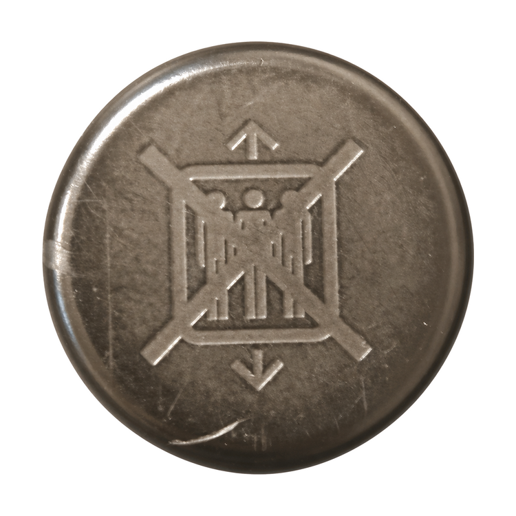 Kone KM804145G02 KSS out-of-service indicator front symbol view
