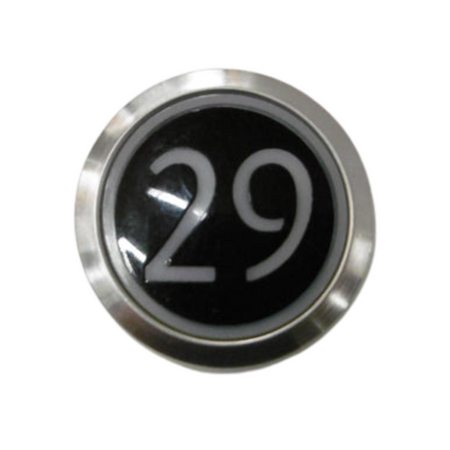 Kone Button 29 White Flush COP Panel KM851928G001H029