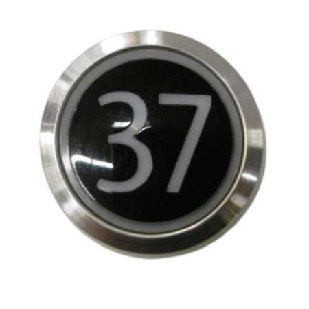 Kone Button 37 White Flush COP Panel KM851928G001H037