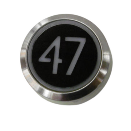 Kone Button 47 White Flush COP Panel KM851928G001H047