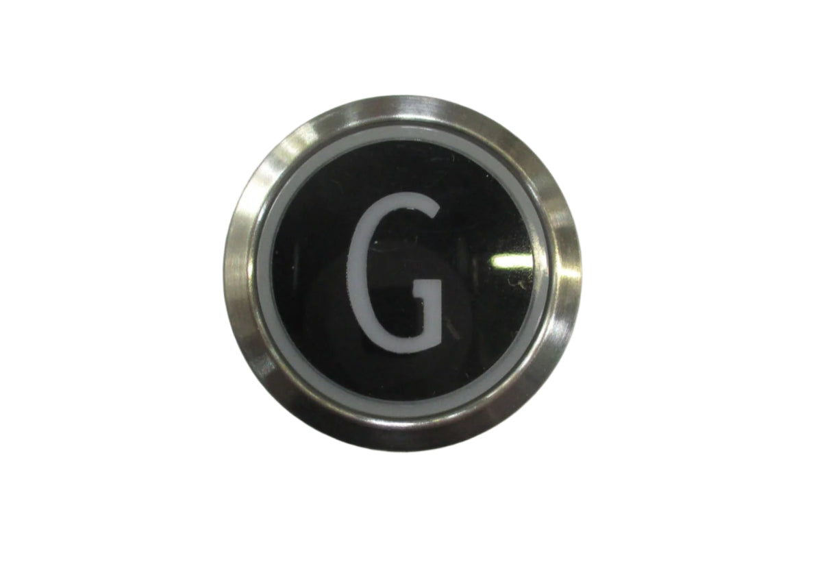 Kone Button G White Flush Red Illumination KM851928G001H126