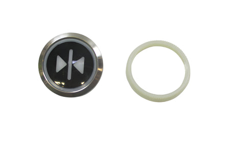 Kone Button Door Close DCB Red LED Round Surface Black Plastic KM851928G003H082