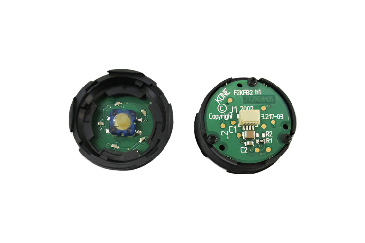 KONE BUTTON BASE SECONDARY AMBER KM857781G05 OEM