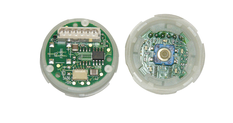 Kone-knap Landingsknap Sokkel Grøn KSS-D LED KM857781G19