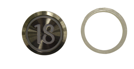 Kone Button 18 Red LED Flush White COP Panel Call Button KM863050G005H018