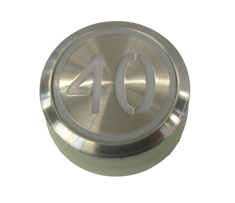 Kone Button 40 White Flush COP Panel KM863050G005H040