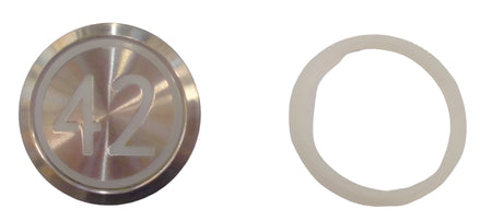 Kone Button 42 White Flush COP Panel KM863050G005H042