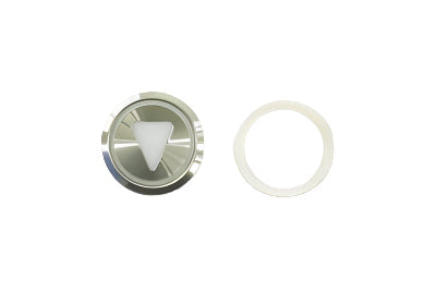 Botón KONE KDS STD RND SURF BLANCO SBS OEM KM863050G017H091