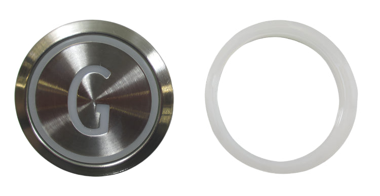 Kone Button G White Flush COP Panel KM863050G005H126