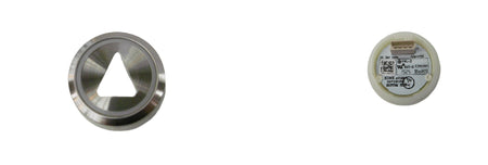 Kone Button UP Arrow Yellow Illumination Stainless Steel Round Surface KM863050G013H091