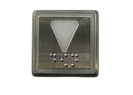 Kone Down Arrow White Flash LOP Panel KM863051G069H092