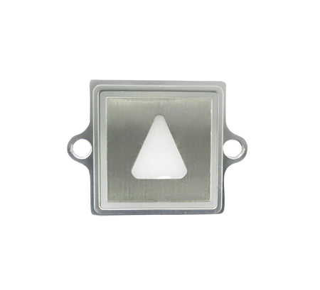 Kone Button Up Arrow White Flush LOP Panel KM863053G005H091