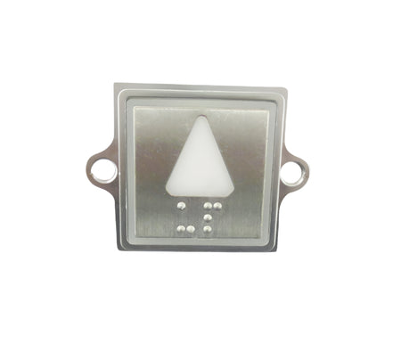 Kone Button UP Arrow White Flush LOP Panel KM863053G069H091