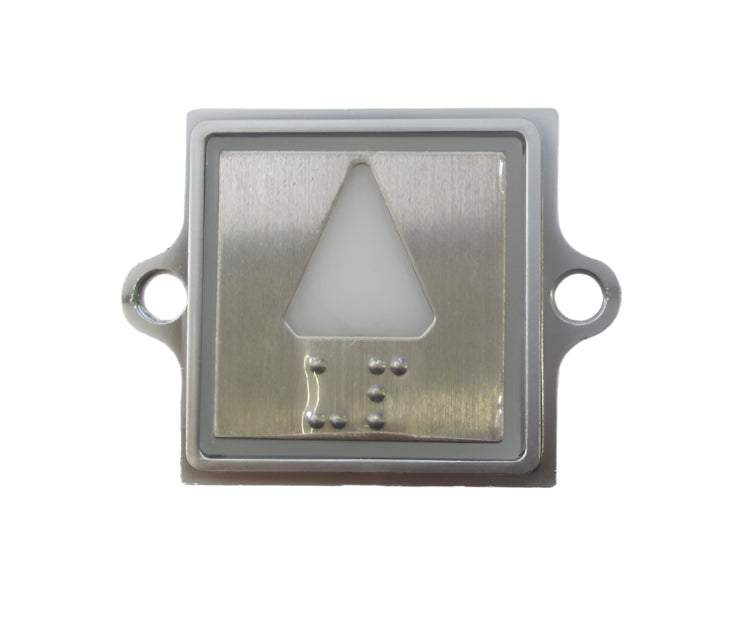 Kone Button UP Arrow White Flush LOP Panel KM871906G081H091