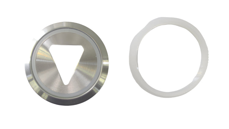 Kone Button Down Arrow White Flush LOP Panel KM871907G005H092