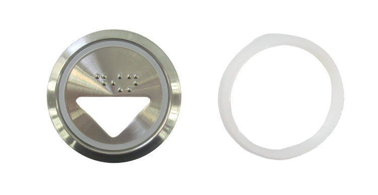 Kone Button Down Arrow White Flush LOP Panel KM871907G069H092