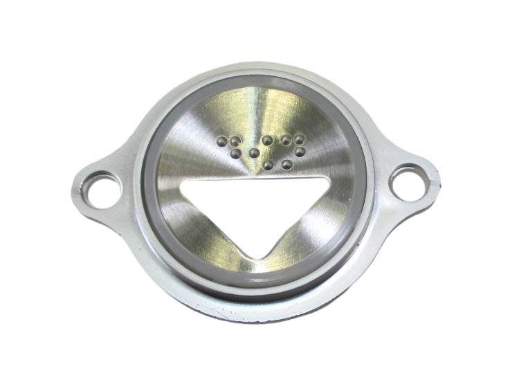 Kone Button Down Arrow White Flush LOP Panel KM871909G069H092