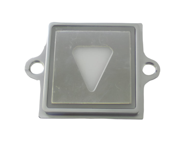 Kone Button Down Arrow White Flush LOP Panel KM871910G017H092