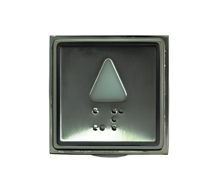 Kone Button UP White Flush LOP Panel KM928365G041H091