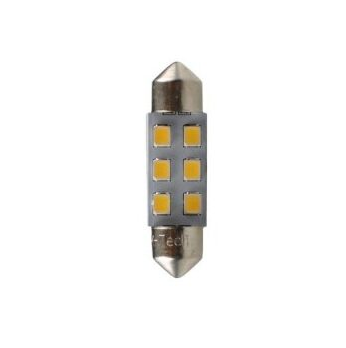 LED-lampa LB928W/MT C5W 24 V 024 W SV85 36 mm LED 6xSMD3528