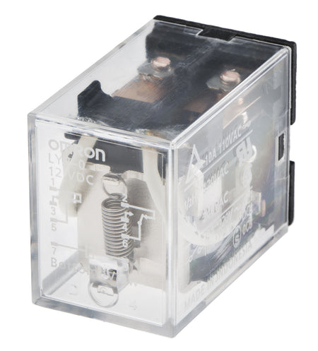 Omron Relay 12V DC Coil 10A DPDT LY2-0 DC12