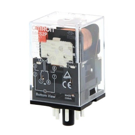 Omron Relay 110V AC Coil DPDT 10A Plug In MKS2P 110VAC