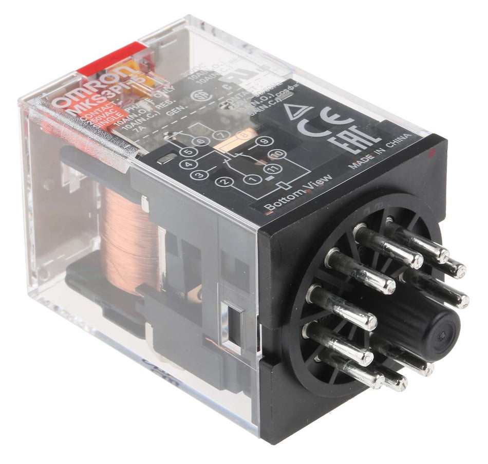Omron Relay 5V DC Coil 5A DPST PCB Mount MKS3PI5AC110