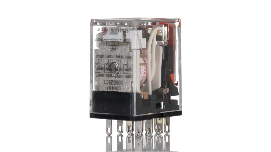 Omron Relais 4PDT 220-240V AC Plug-In MY4IN-GS-R