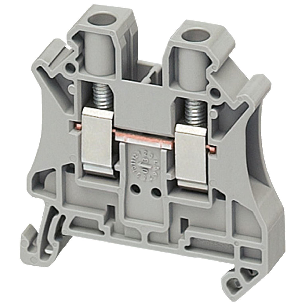 Schneider Linergy TR Feed-Through Terminal Block 6mm² Grey, NSYTRV62