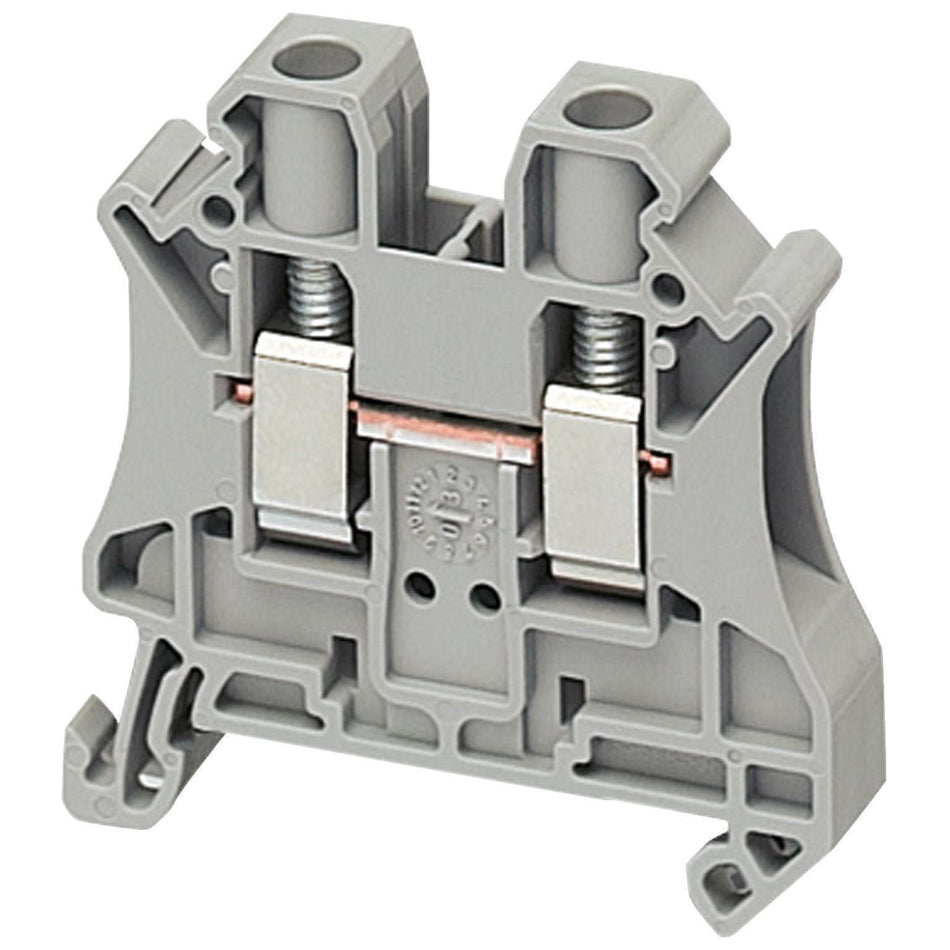 Schneider Linergy TR Feed-Through Terminal Block 6mm² Grey, NSYTRV62